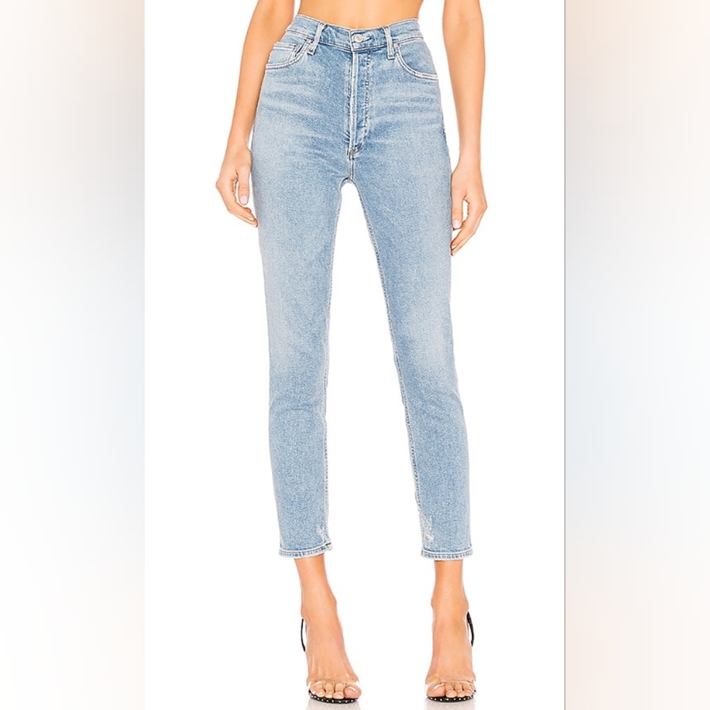 Agolde Nico High Rise Slim Fit in Embark 27